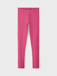 NAME IT Legginsy 13180124 Różowy Regular Fit. Czerwone legginsy dla dziewczynek Name it, bez wzorów, z bawełny. Za 59.99 zł.