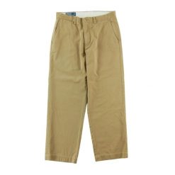 Polo Ralph Lauren spodnie męskie chino Preston beżowe. Brązowe eleganckie spodnie męskie Ralph Lauren, l, bez wzorów. Za 170.36 zł.