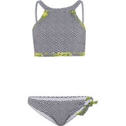 Bikini z biustonoszem bustier (2 części) bonprix czarno-biały. Bikini damskie marki bonprix. Za 59.99 zł.