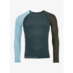 Bielizna termoaktywna męska Ortovox 120 Comp Light Long Sleeve. Zielona bielizna termoaktywna męska ORTOVOX, m. Za 392.99 zł.