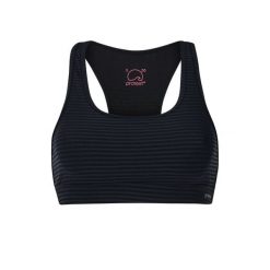 Damski top do kostiumu kąpielowego Protest MIXEleve. Czarne topy damskie Protest, s, bez wzorów, bez kołnierzyka, bez ramiączek. Za 217.50 zł.