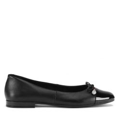 Baleriny Sergio Bardi. Czarne baleriny damskie Sergio Bardi, bez wzorów, bez obcasa. Za 219.99 zł.