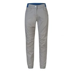 Spodnie damskie Rafiki Geminis. Szare spodnie materiałowe damskie Rafiki, bez wzorów, wspinaczkowe. W wyprzedaży za 357.60 zł.