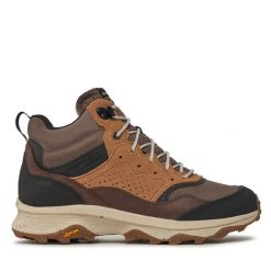 Trekkingi Merrell. Brązowe trekkingi męskie Merrell, trekkingowe. Za 559.99 zł.