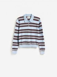 Sweter z wełną - jasnoniebieski. Niebieskie swetry damskie Reserved, l, bez wzorów, z dzianiny, bez kołnierzyka, bez ramiączek, bez kaptura. Za 229.99 zł.