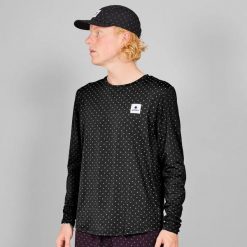 T-shirt z długim rękawem Saysky Reflective Polka Pace. Czarne t-shirty męskie SAYSKY, l, bez wzorów, z materiału, eleganckie, bez kołnierzyka. Za 317.95 zł.
