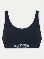 Tommy Hilfiger Biustonosz top UW0UW05217 Granatowy. Niebieskie biustonosze Tommy Hilfiger, bez wzorów, z bawełny. Za 99.99 zł.