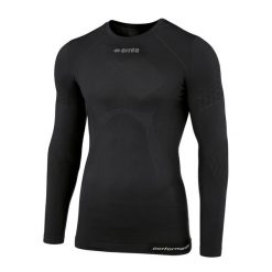 Sweter Termiczny Errea Davor Ml Ad Czarny Dorosłych. Czarne swetry damskie ERREA, s, bez wzorów, z elastanu, sportowe, bez kołnierzyka, bez ramiączek, bez kaptura. Za 187.00 zł.