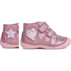 D-D-step dziewczęce botki z wymiennymi aplikacjami 23 różowy. Czerwone botki dziewczęce D-D-Step, bez zapięcia. Za 169.00 zł.