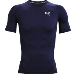 Jersey Under Armour à manches courtes. Białe koszulki sportowe męskie Under Armour, m, bez wzorów, z jersey, bez kołnierzyka, bez ramiączek, do biegania. Za 204.50 zł.