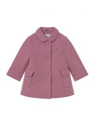 Mayoral Płaszcz przejściowy 2433 Różowy Regular Fit. Czerwone kurtki i płaszcze dla dziewczynek Mayoral, bez wzorów, z syntetyku, bez kaptura. Za 229.99 zł.