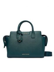 Armani Exchange Torebka XW002158 AF26570 U7338 Zielony. Zielone torebki do ręki damskie Armani Exchange, bez wzorów, ze skóry, bez dodatków. Za 704.99 zł.