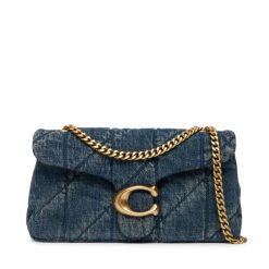 Torebka Coach. Niebieskie torebki do ręki damskie Coach, bez wzorów, klasyczne, bez dodatków. Za 2,509.00 zł.