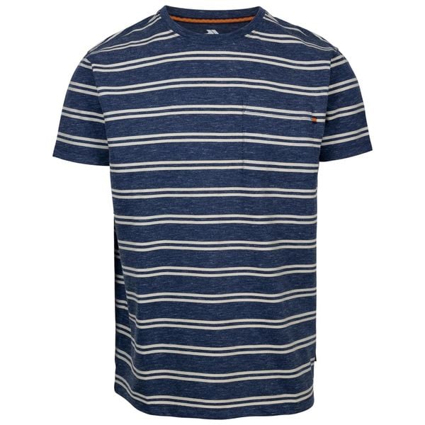 T-shirt Męski Z Nadrukiem Vellore. Niebieskie koszulki sportowe męskie Trespass, m, bez wzorów, z bawełny, bez kołnierzyka. Za 154.99 zł.