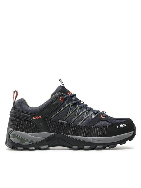 CMP Trekkingi Rigel Low Trekking Shoe Wp 3Q54457 Czarny. Czarne trekkingi męskie CMP, trekkingowe. Za 322.99 zł.