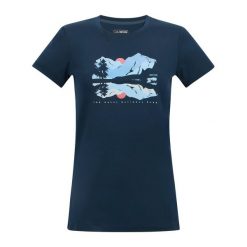 Koszulka Damska Mountain Scene. Niebieskie t-shirty damskie Regatta, bez wzorów, casualowe, bez kołnierzyka. Za 76.99 zł.