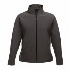 Kurtka Softshellowa Damska Do Druku Ablaze. Czarne kurtki sportowe damskie Regatta, m, bez wzorów, bez kaptura, trekkingowe. Za 118.99 zł.