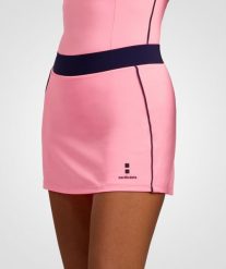 Spódnica do tenisa/padla damska Performance. Czerwone spódnice damskie NORDICDOTS, l, bez wzorów, z bawełny, moda ciążowa, rozkloszowane. Za 185.00 zł.