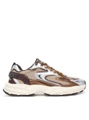 Plein Sport Sneakersy Pulse X FAFS USC1044 STE003N Brązowy. Brązowe buty sportowe męskie Plein Sport, z materiału, bez zapięcia. Za 879.99 zł.