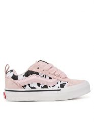 Vans Tenisówki Knu Skool VN000Z00GSF1 Różowy jasny. Czerwone buty sportowe dziewczęce Vans, bez wzorów, ze skóry, bez zapięcia, tenisowe. Za 299.99 zł.