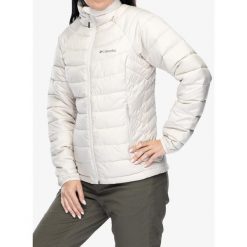 Kurtka ocieplana damska Columbia Powder Lite II Full Zip Jacket. Białe kurtki damskie Columbia, bez wzorów, bez kaptura, trekkingowe. W wyprzedaży za 456.70 zł.