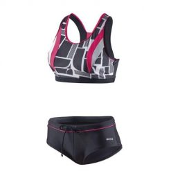 Bikini treningowo-wyścigowe Beco czarny/różowy/biały. Czarne bikini damskie 47 Brand, bez wzorów, moda ciążowa. Za 334.99 zł.