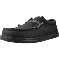 Buty HEY DUDE 41873H Czarny. Czarne trekkingi męskie Hey dude, trekkingowe. Za 248.99 zł.