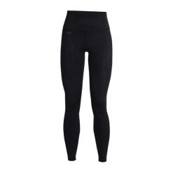 Legginsy Motion Damskie (Czarny). Białe legginsy damskie Under Armour, bez wzorów, z materiału. Za 318.99 zł.