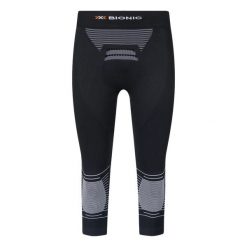 Legginsy termoaktywne damskie 3/4 X-Bionic Energizer 4.0 Opal Black. Czarne bielizna termoaktywna damska X Bionic, bez wzorów, trekkingowe. W wyprzedaży za 245.00 zł.