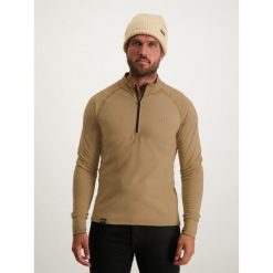 Bluza narciarska męska Poederbaas. Brązowe bluzy męskie POEDERBAAS, m, bez wzorów, z elastanu, bez kaptura, narciarskie. W wyprzedaży za 177.72 zł.