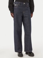 Calvin Klein Jeans Jeansy LV047H794G Granatowy Baggy Fit. Niebieskie jeansy damskie Calvin Klein Jeans. Za 449.99 zł.