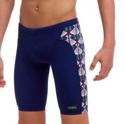 Spodenki FUNKY TRUNKS Sitting Duck - jammery chłopięce 128-140cm/8/UK24. Niebieskie kąpielówki dla chłopców FUNKY TRUNKS, bez wzorów. Za 199.00 zł.