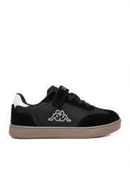 Kappa Sneakersy CEOWB-NF214809(CH) Czarny. Czarne trampki i tenisówki chłopięce Kappa, bez wzorów, z materiału, bez zapięcia. Za 109.99 zł.