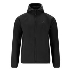 Softshell męski Whistler Luango. Czarne kurtki sportowe męskie Whistler, m, bez wzorów, z softshellu, trekkingowe. Za 255.00 zł.