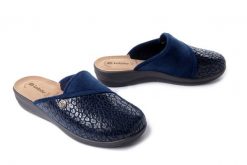 INBLU OD-10 004 granatowy, kapcie damskie. Niebieskie kapcie damskie Inblu, bez wzorów. Za 77.99 zł.