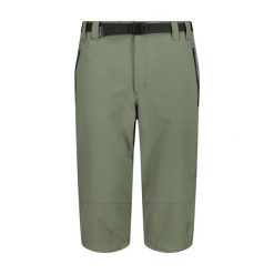 Szorty męskie turystyczne CMP 3. Zielone krótkie spodenki sportowe męskie CMP, m, bez wzorów, trekkingowe. W wyprzedaży za 139.99 zł.