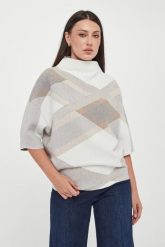 Sweter damski z półgolfem JOSEPH RIBKOFF. Swetry damskie Joseph Ribkoff, xs, bez wzorów, bez kołnierzyka, bez ramiączek, bez kaptura. Za 829.00 zł.