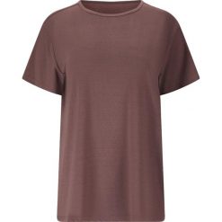 T-shirt damski Athlecia Lizzy V2. Brązowe t-shirty damskie Under Armour, l, bez wzorów, z materiału, eleganckie, bez kołnierzyka. Za 129.00 zł.