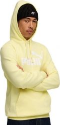 Puma Bluza męska Puma ESS No.1 Logo Hoodie FL żółta 682571 35 L. Żółte bluzy męskie Puma, l, bez wzorów, bez kaptura. Za 190.09 zł.