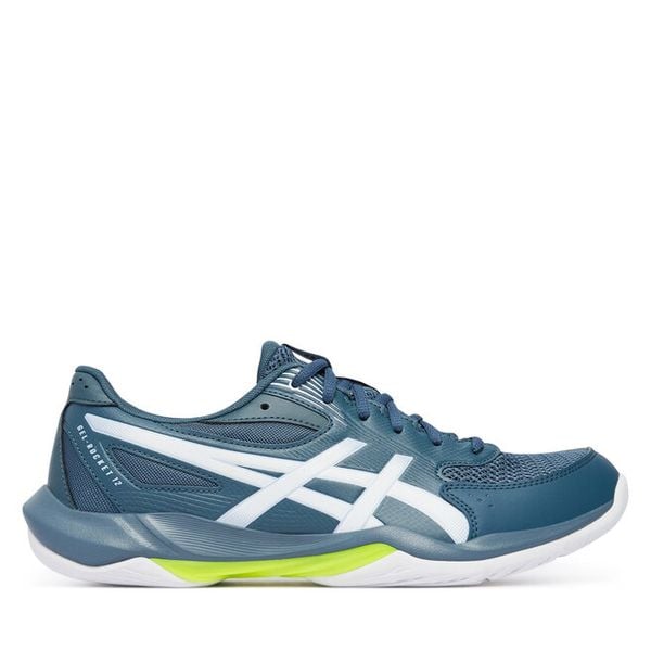 Buty halowe Asics. Niebieskie buty sportowe męskie Asics, bez zapięcia. Za 278.99 zł.