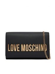 LOVE MOSCHINO Torebka JC4103PP0OKD0000 Czarny. Czarne torebki do ręki damskie Love Moschino, bez wzorów, ze skóry, wizytowe, bez dodatków. Za 699.99 zł.