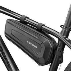 Torba pod ramę rowerową Rockbros B66 (1,5l). Czarne torby na ramię męskie ROCKBROS, bez wzorów, z gumy, biznesowe, na ramię, duże. Za 90.00 zł.