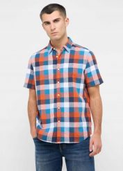 Męska koszula Mustang Style Berkeley Multi Big Vichy Check 1016471 12736. Koszule męskie Mustang, m, bez wzorów, bez kołnierzyka, bez ramiączek. Za 149.99 zł.