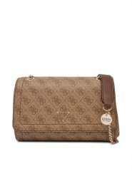 Guess Torebka Noelle II HWBG96 72210 Brązowy. Brązowe torebki do ręki damskie Guess, z aplikacjami, ze skóry, bez dodatków. Za 469.99 zł.
