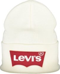 Levi`s BIAŁA CZAPKA MĘSKA LEVI'S NoSize. Białe czapki i kapelusze męskie na zimę, bez wzorów. Za 118.50 zł.