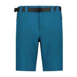 Spodenki męskie turystyczne CMP 3T51847. Niebieskie krótkie spodenki sportowe męskie CMP, m, bez wzorów, trekkingowe. W wyprzedaży za 99.99 zł.
