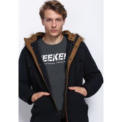 Granatowa Kurtka Go So Fast. Brązowe kurtki męskie marki Born2be, na zimę. Za 209.99 zł.