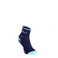 Skarpety biegowe damskie CMP Trail Sock SkinLife. Niebieskie skarpety damskie CMP, bez wzorów. Za 42.99 zł.