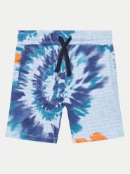 Guess Szorty materiałowe N5GD05 KA6R4 Beżowy Regular Fit. Brązowe szorty dla chłopców Guess, z aplikacjami, z bawełny. Za 89.99 zł.