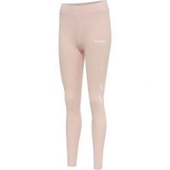 Damskie wysokie legginsy Hummel Legacy. Czerwone legginsy damskie Hummel, bez wzorów. Za 153.00 zł.